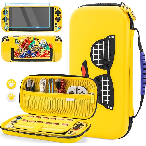 Amazon.com: GLDRAM Carrying Case for Nintendo Switch, Accessories
